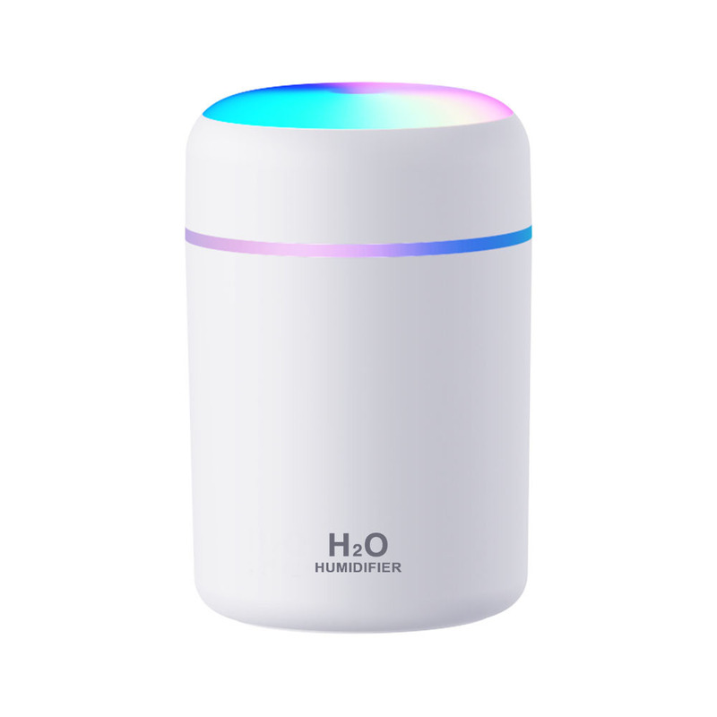 炫彩杯加湿器迷你香薰机桌面静音跑马灯家用车载喷雾器空气净化器|undefined