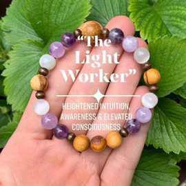 跨境新款亚马逊爆款紫水晶多色串珠天然多宝手串天然石高级感小众