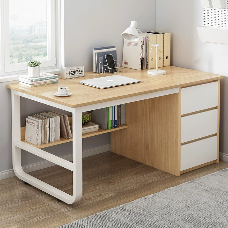 Письменный стол Домашний кабинет Студенты учатся письменный стол Комбинация столов и стульев простой настольный стол с откачкой офисный компьютерный стол