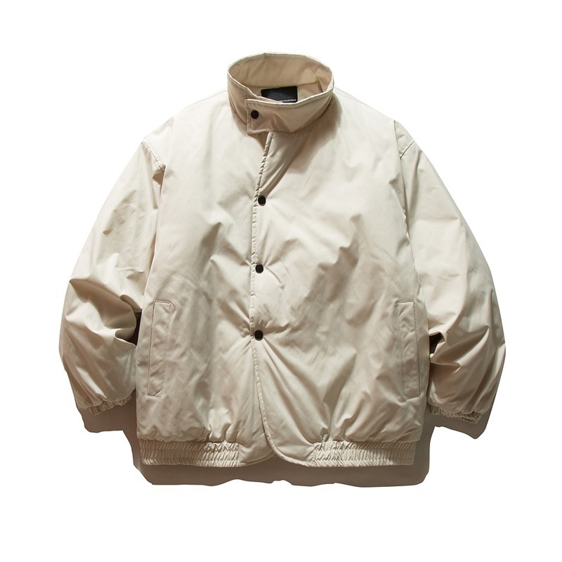 ORIGTEEN日系复古街头潮流立领棉服冬季外套男宽松廓形棉衣MY9011|undefined