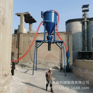 生产水泥粉输送设备 石灰石粉装车气力输送机 粉煤灰气力吸灰机
