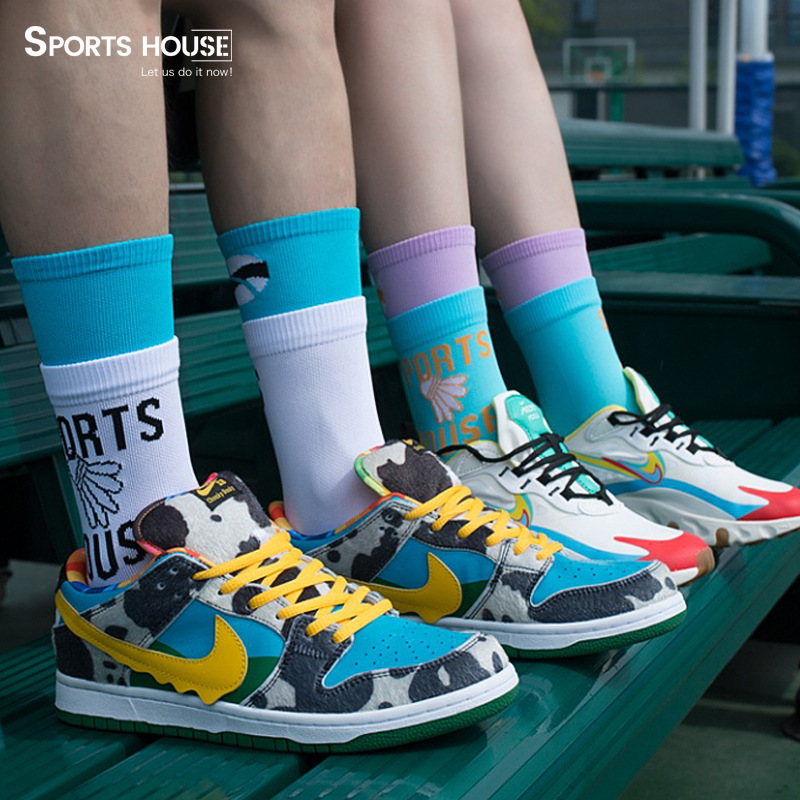 Sportshouse Men and Women Couples Non-Slip Mid-Tube Badminton Towel Bottom Deodorant Outdoor Sports New Socks