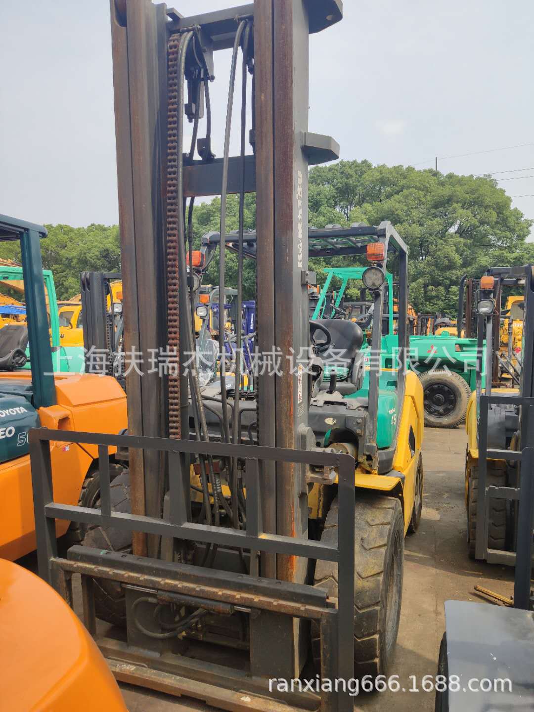 4.5吨小松叉车 FD45 komatsu forklift 3吨叉车