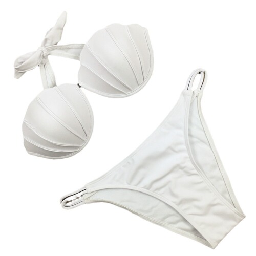 Swimsuit Bikini Mermaid Bikini Swimsuit Gradient Shell Bikini