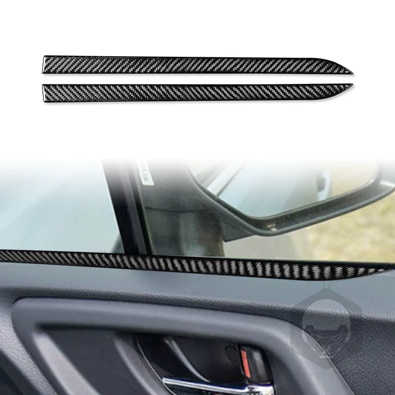 Подходит для Subaru Forest Carbon Fiber дверь декоративные наклейки наклейки для интерьера автомобиля