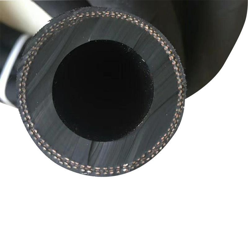 钢丝编织胶管 电炉专用耐高温200度编织胶管 钢丝编织蒸汽橡胶管