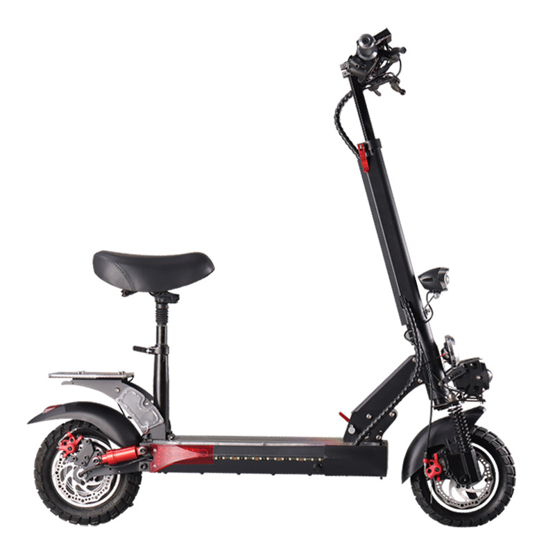 Nuevo scooter eléctrico para adultos transfronterizo de 10 pulgadas scooter eléctrico scooter eléctrico al aire libre portátil plegable coche eléctrico