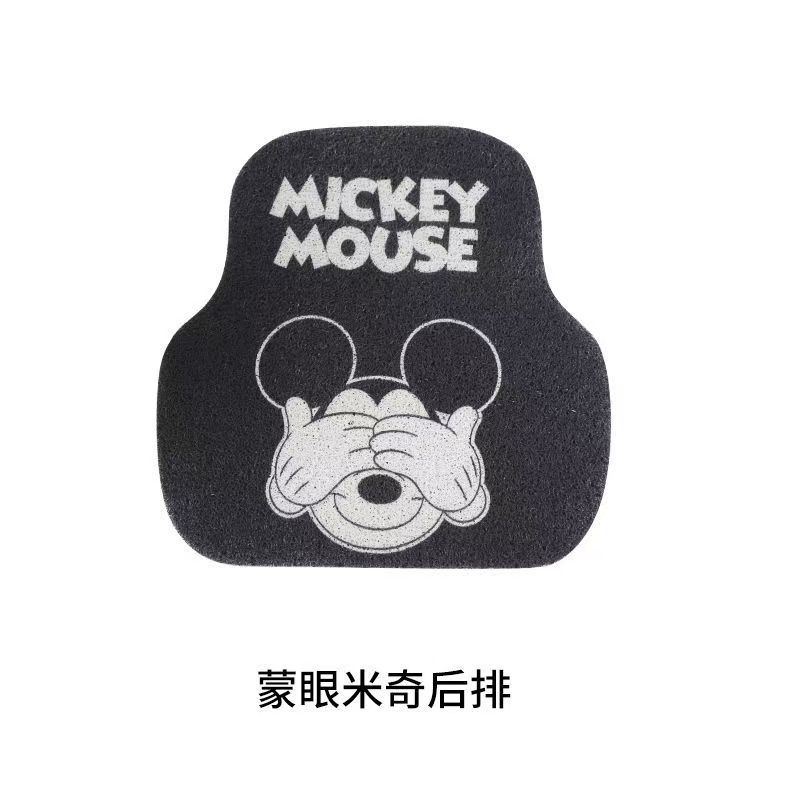 Universal Car Floor Mat Cartoon Cute Driver's Small Mat Single Piece Car Interior Anti-Dirt Dust Removal Mat