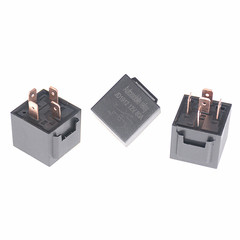 Car relay 80A car black shell waterproof relay car modified relay durable 80A relay