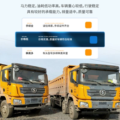 Yük maşınları Truck Howo 8X4 Dump