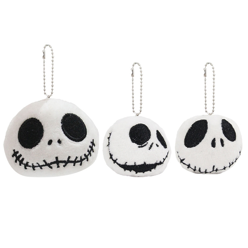 Christmas Night Halloween Jack Devil Skull Plush Toy Funny Doll Pendant Schoolbag Small Hanging