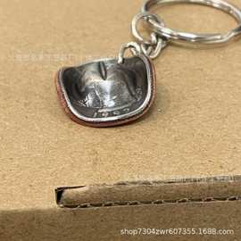 跨境新款金属钥匙孔牛仔帽钥匙扣Quarter Cowboy Hat Keychains