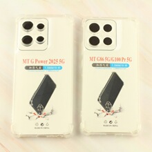 适用摩托罗拉MOTO Edge 50 G56 G86 E30 5G 透明手机壳软胶保护套