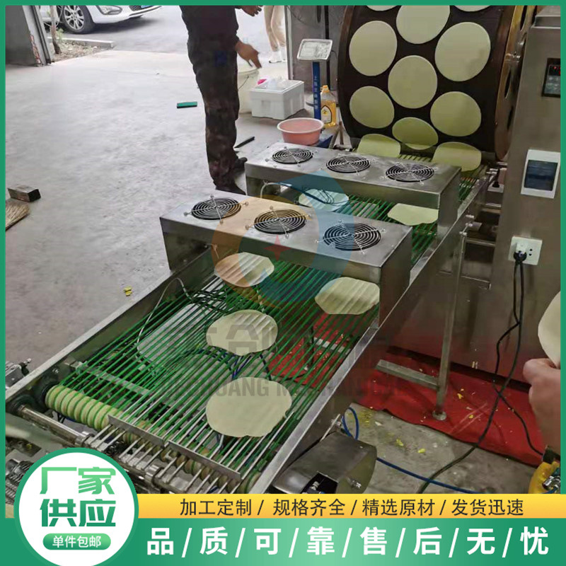 Fully automatic egg skin machine produces durian thousand -layer…
