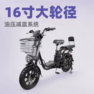 16 düym Yilan çatdırılma elektrikli motosikleti 48V, uzun mənzilli Ebike