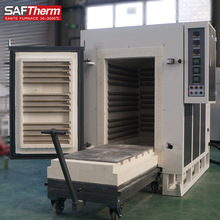 三特1200度高温五面加热台车炉金属退火电阻台车烧结炉工厂可定制