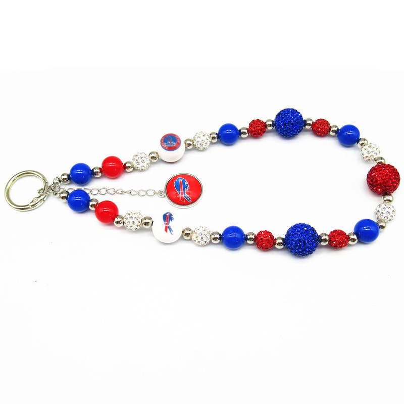European and American Cross-Border Nfl 32 Football Teams Creative DIY Handmade Bracelets, Bags, Phone Straps, and Accessories