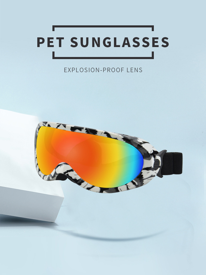 Cool Dog Glasses Windproof for Outdoor Fun
