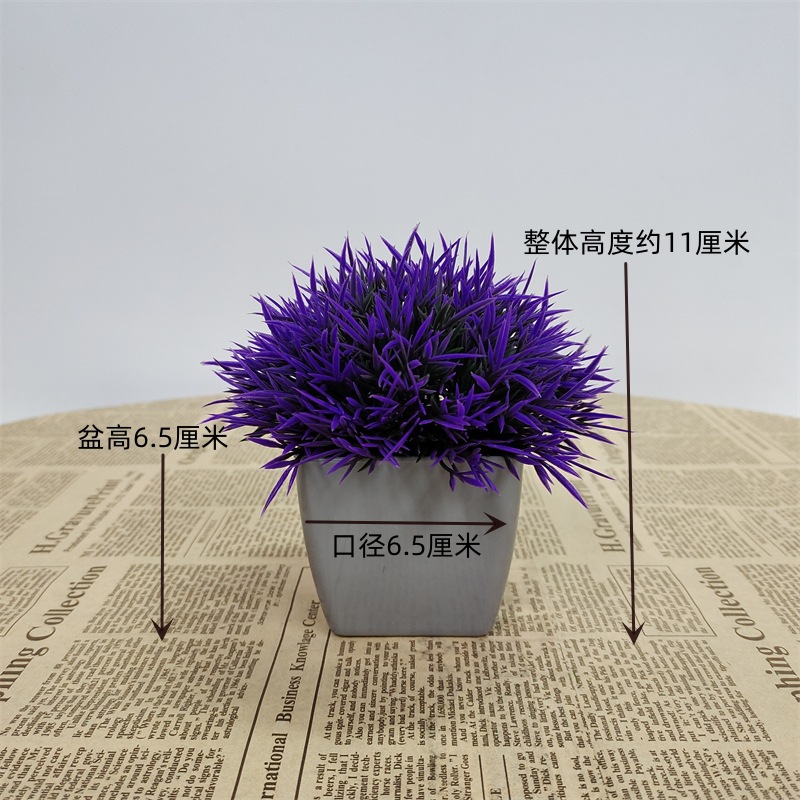 Pequeña imitación de flores falsas decoraciones de sala de estar decoración de mesa de té flores de plástico mano flores falsas plantas decoraciones