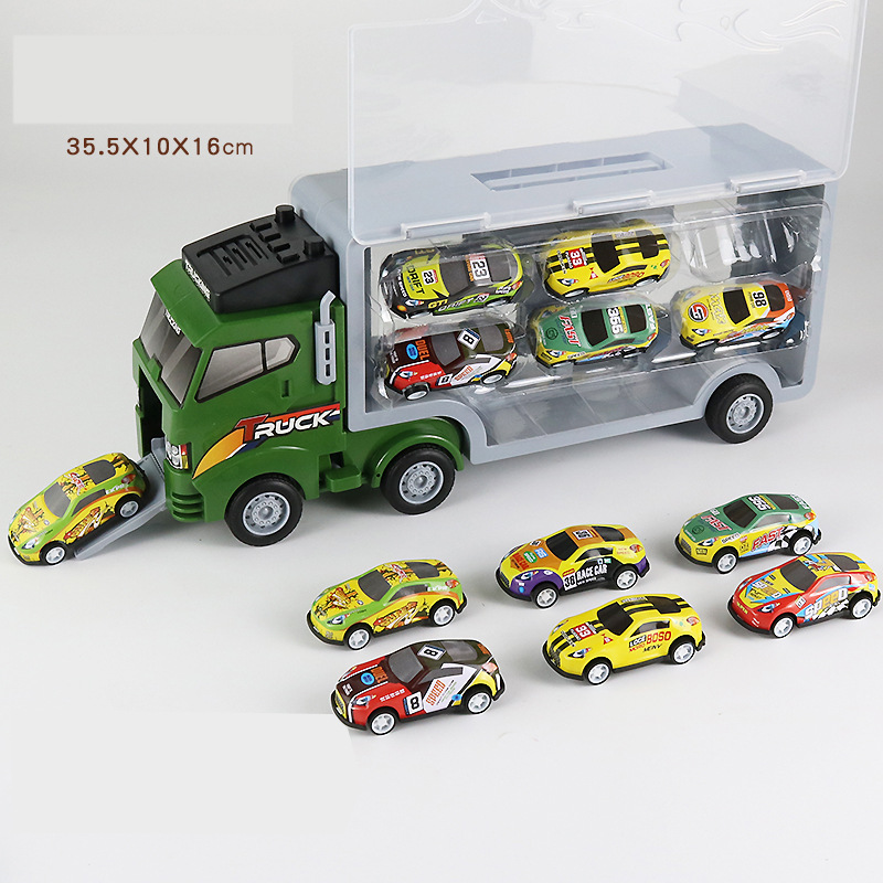 Envío Gratis, juguetes para niños, conjunto de camión maletero grande, vehículo de ingeniería de aleaciones, camión de bomberos, coche de juguete para niño, venta al por mayor