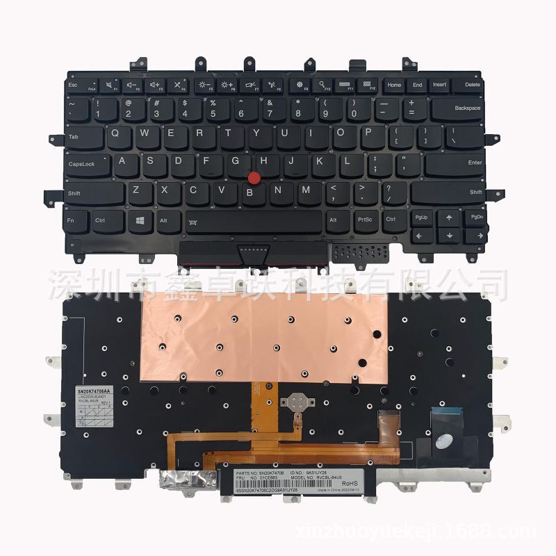 US applicable to Lenovo Lenovo ThinkPad X1 Carbon 4th Gen 2016 notebook keyboard US applicable to Lenovo Lenovo ThinkPad X1 Carbon 4th Gen 2016 notebook keyboard