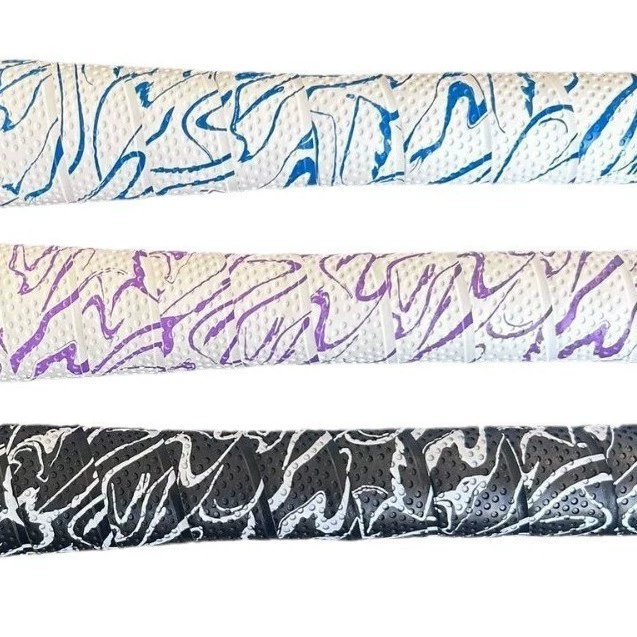 Бейсбольная лента из искусственной кожи, лента для рукоятки бейсбольной биты, лента для рукоятки биты, более клетчатая, нескользящая