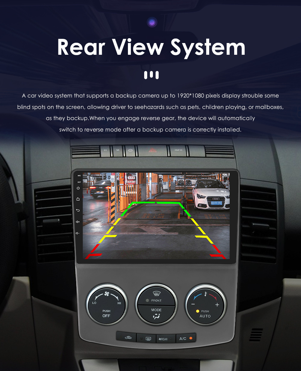 9-inch suitable for Mazda 5 Android central control screen 05-10 intelligent car navigation reversing image all-in-one machine
