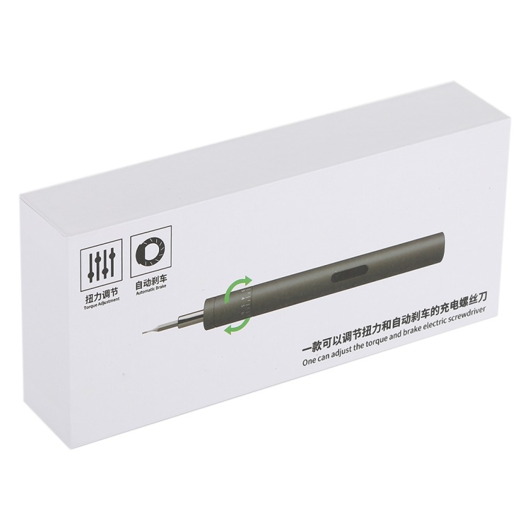 Torque ajustable, freno automático, destornillador eléctrico, herramienta de mantenimiento de tabletas móviles, estándar estadounidense