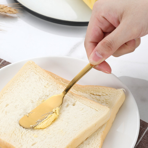 Stainless steel butter knife, baking cheese spreader, jam spreader, cream spreader, butter knife, cheese knife, cross-border tableware
