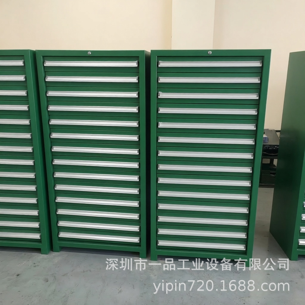 重型五金工具车工业级加厚四抽带门多功能汽车维修车间工位车柜