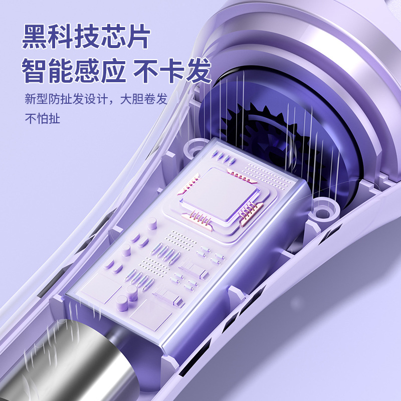 Al por mayor nuevo rizador de pelo automático 32mm iones negativos gran ola hogar no-daño pelo mini rizador de pelo transfronterizo