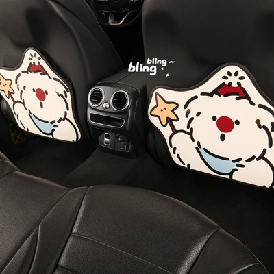 Cat and Puppy Car Seat Chair back anti-kick pad