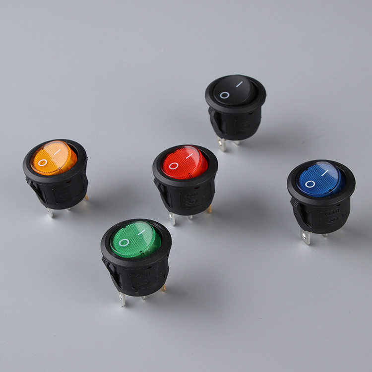 厂家供应小型船型开关 KCD1两档三脚按钮开关 15*21翘板开关批发