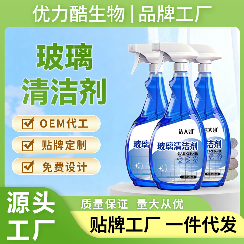 Glass Cleaner for Home Use, Window Cleaning Magic Tool, Powerful Stain Remover, Window Descaling, Bathroom Cleaning Special