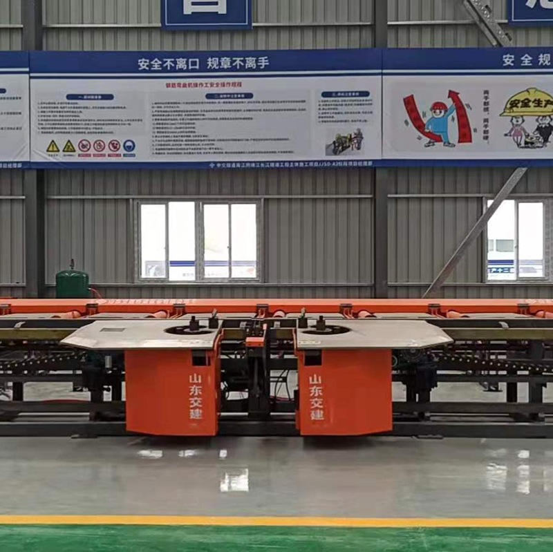 50型数控卧式钢筋弯曲中心厂家 水平弯曲 全自动二机头全伺服控制