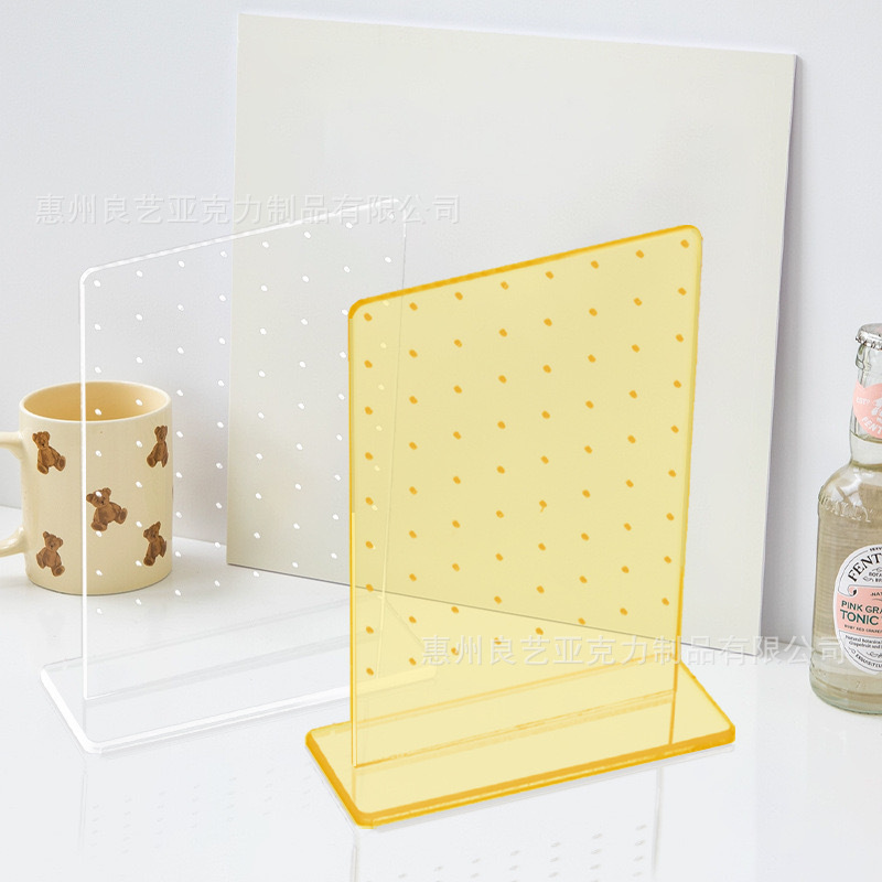 厂家直销透明亚克力耳环饰品收纳展示架桌面耳环整理展示架