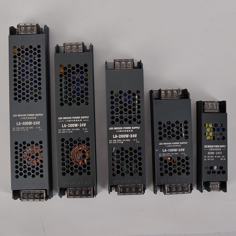 开关电源超薄静音室内220转12V24伏60/400W灯箱变压器led灯带驱动