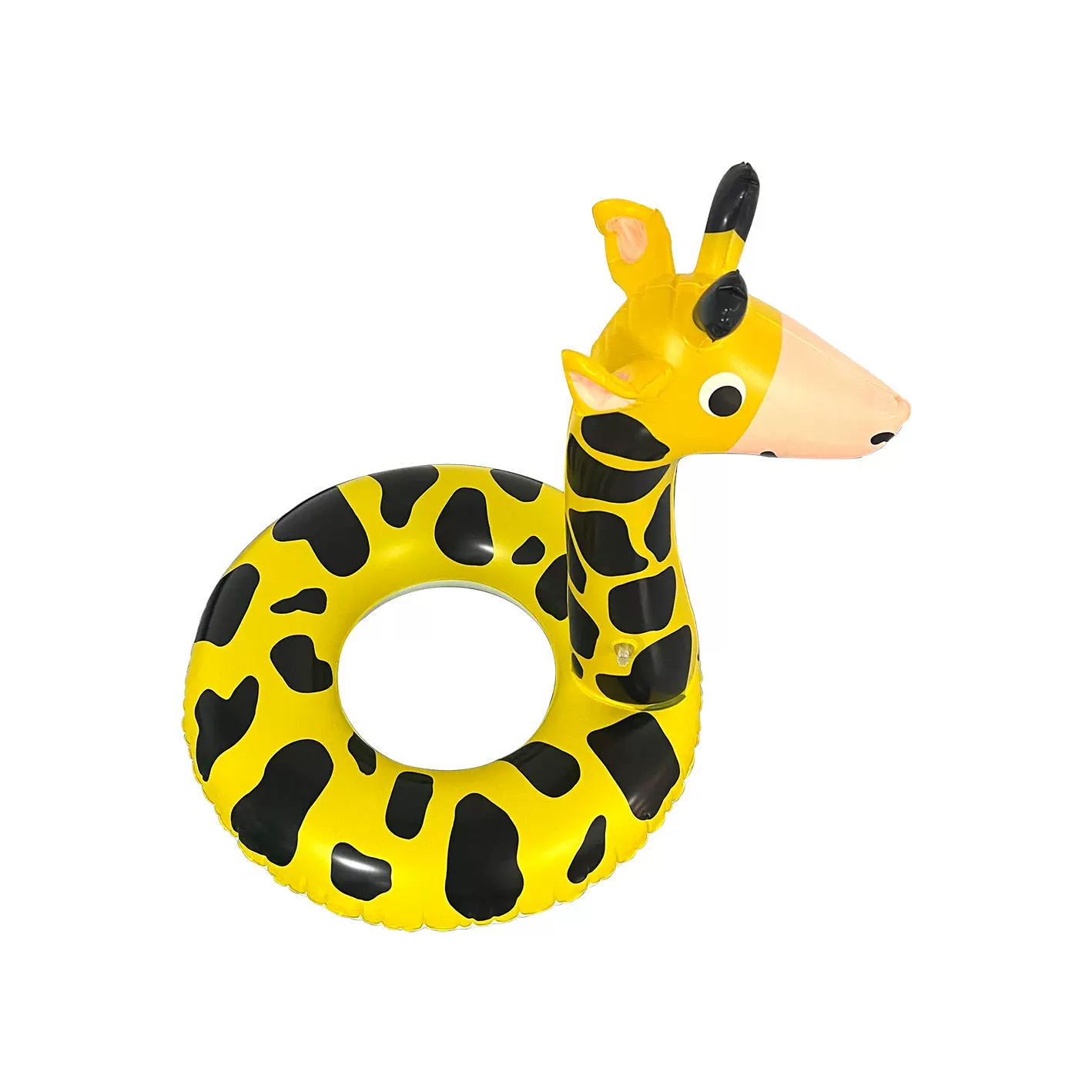 儿童游泳圈 充气斑马泳圈充气底座圈PVC动物泳圈儿童充气座圈