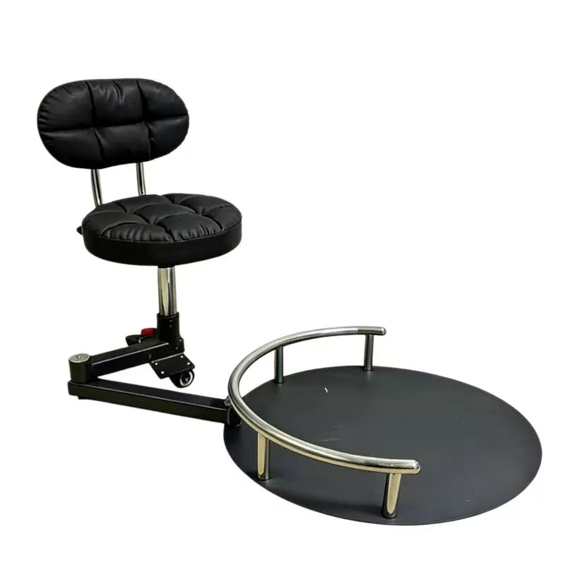 Hairdressing Chair, Special Lift-Back Swivel Chair for Hairdressing, Manicure, and Makeup Artist, Round Stool for Hair Salon, Barber Stool