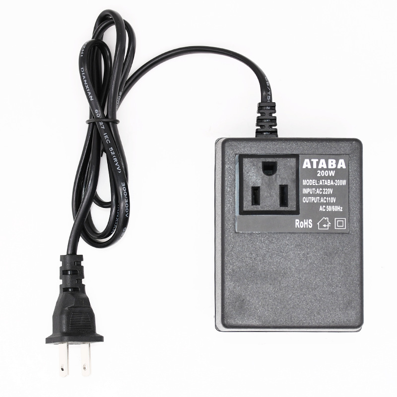 National Standard 200W220V to 110V Voltage ConVerter Adapter SWitch National Standard 200W220V to 110V Voltage ConVerter Adapter SWitch