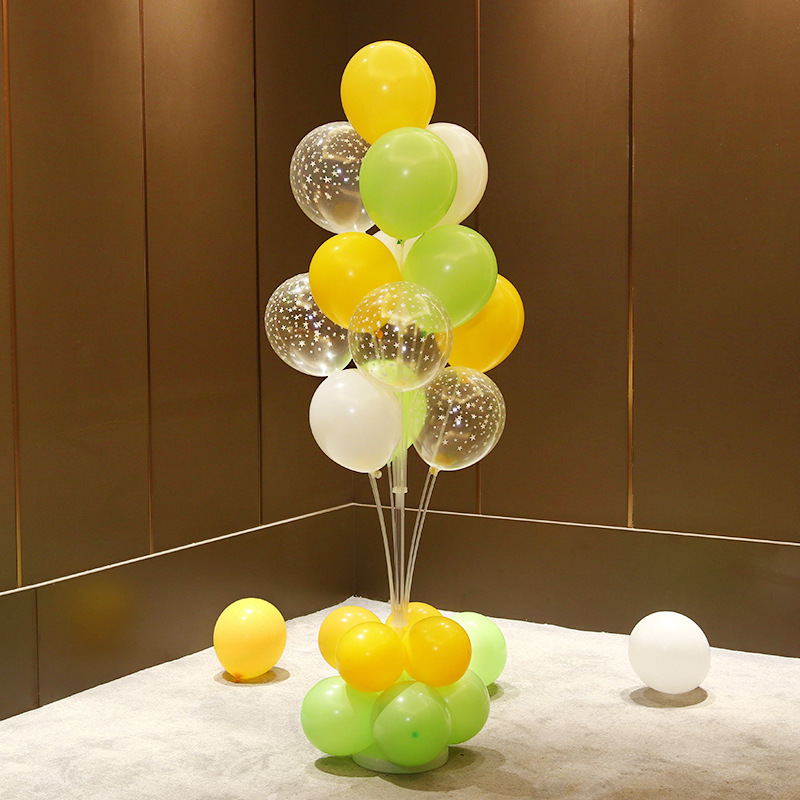 Colorful Children's Day Birthday Balloons For School Classroom Activity Area Decorations Pillar Inflatable Toys & Games_voghion.com