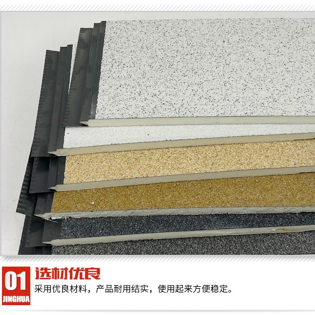 Tablero de Aislamiento y Decoración de Paredes Exteriores, Tablero Compuesto de Poliuretano Integrado, Tablero Decorativo Exterior para Casas Móviles, Tablero Metálico Tallado, Impermeable