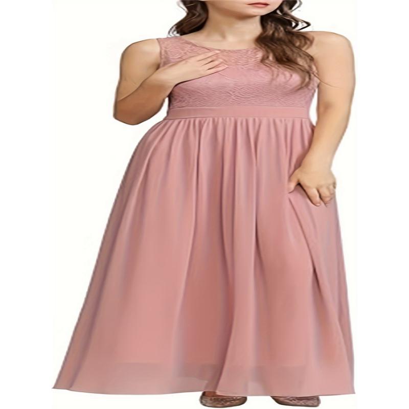 Women'S Formal Dress Halter Long Prom Dress Floral Lace