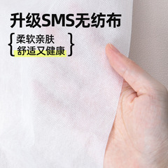 Hai's Haino disposable bed sheet set, including duvet cover, pillowcase, and hotel four-piece set for travel and camping, hygienic and portable bedding.