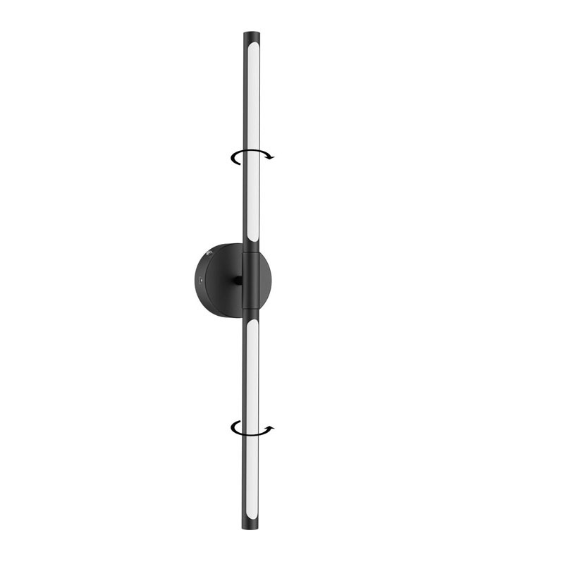 Amazon recargable lámpara de pared de batería de absorción magnética sin cableado dormitorio cabezal de cama luz de noche sala de estar luz de atmósfera