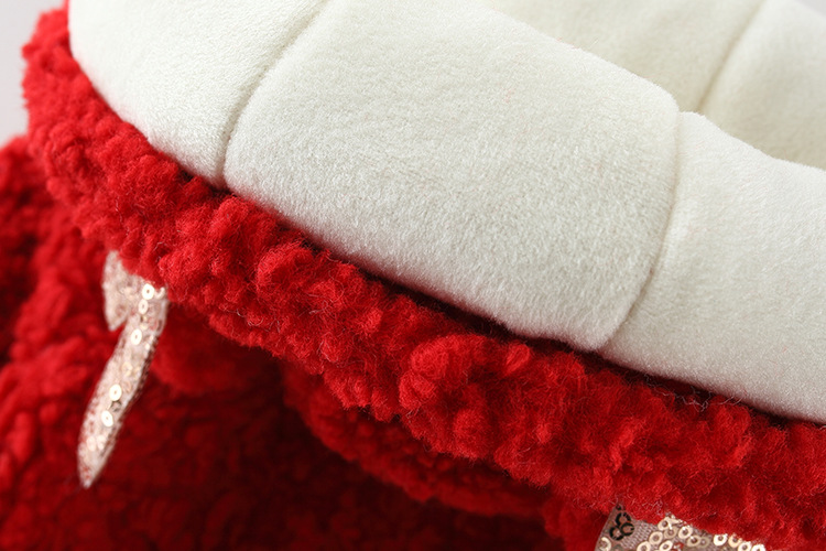 Baby Jacken Und Mäntel Für Mädchen Mit Plüsch Und Wollfutter_voghion.com