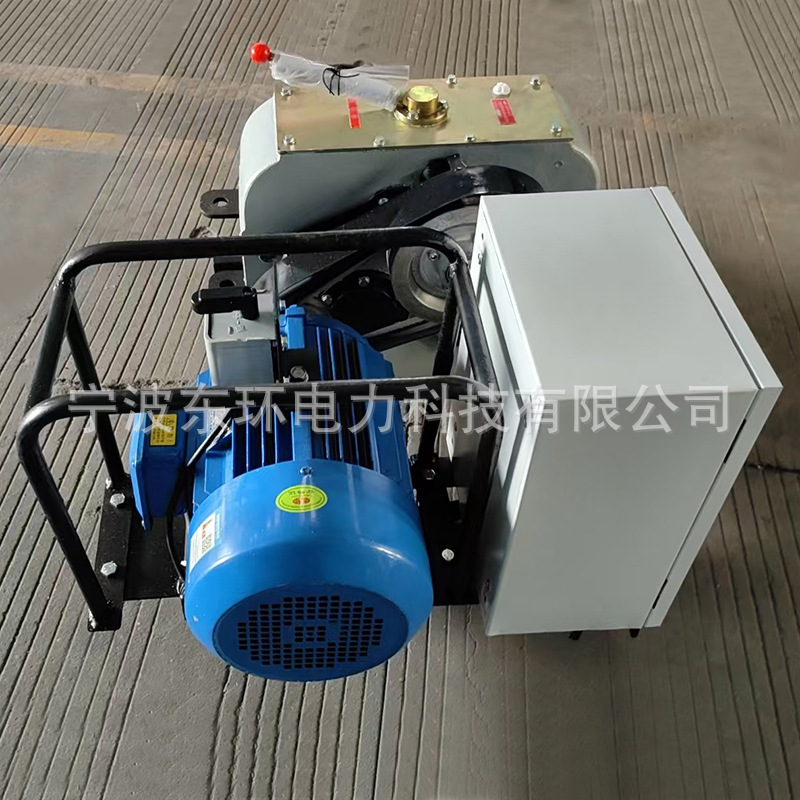 穿线机大卷筒绞磨收线机3T5T汽油柴油磨芯式机动绞磨磨芯式收线机