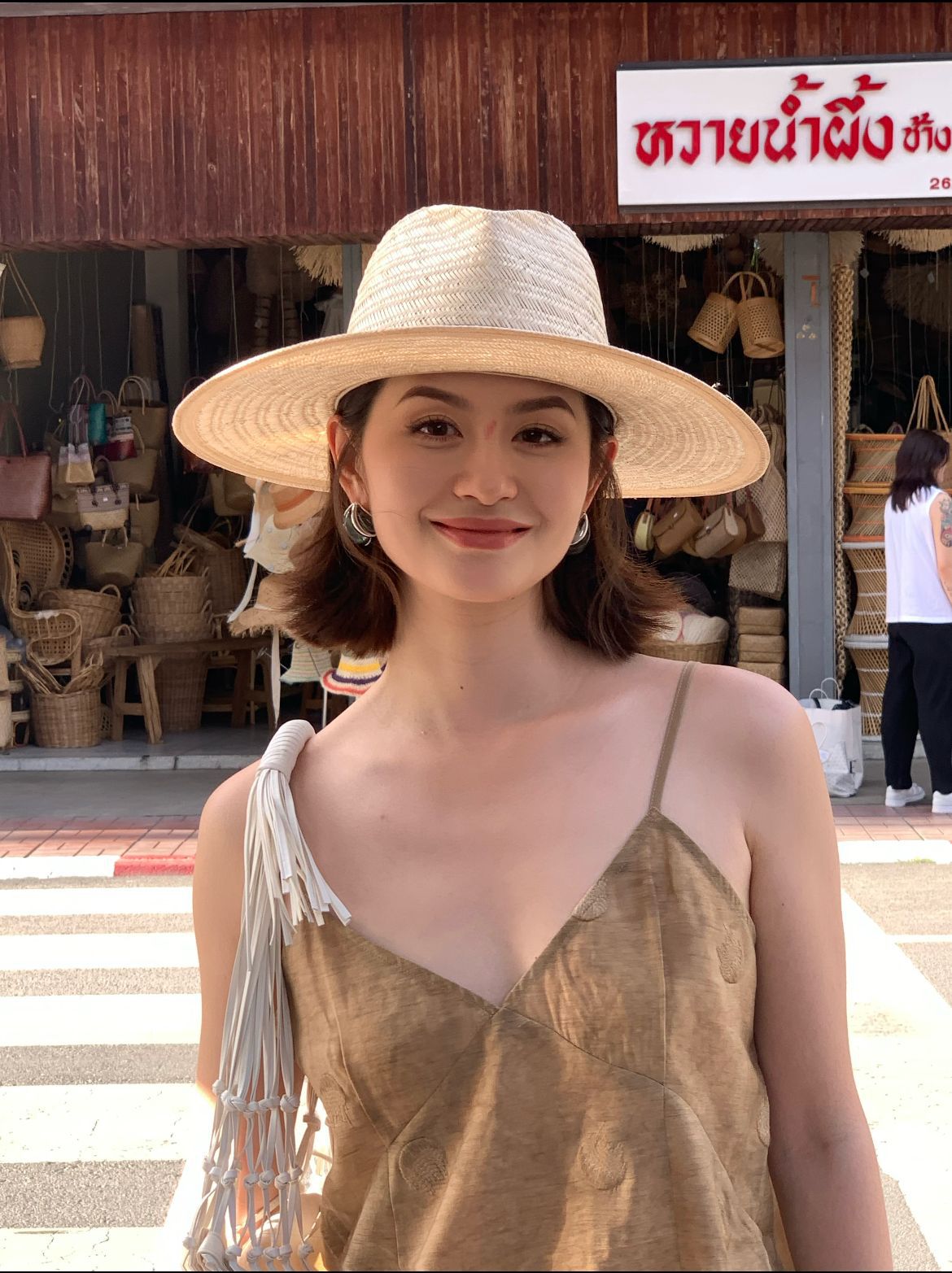 Hepburn Style Women's French-style Straw Fedora Hat, 2026 New Summer Model, Wide-brimmed Sun Hat For Seaside Vacations_voghion.com