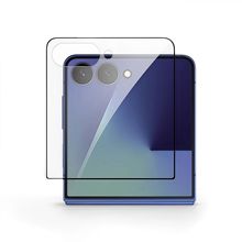 适用三星SAM Zflip7高清全屏钢化膜折叠防指纹玻璃工厂直销手机膜