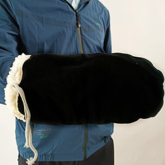 加厚雙層骨折病人手套 棉加絨石膏手套腳套